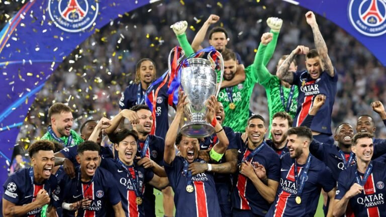 UEFA Şampiyonlar Ligi şampiyonu PSG