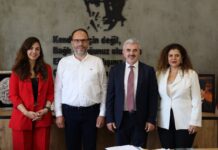 İskele Belediye Başkanı Sadıkoğlu Telsim Genel Müdürü Tüz’le görüştü