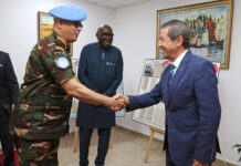 Ertuğruloğlu, BM Temsilcisi Diagne ve UNFICYP Komutanı Alam’ı kabul etti