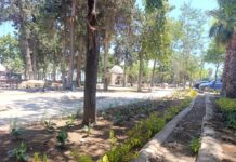 Girne Belediyesi’nden Baldöken Osmanlı Mezarlığı’na peyzaj düzenlemesi
