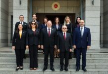 Öztürkler, Bakü’de Türkiye Büyükelçiliği ve KKTC Temsilciliği’ni ziyaret etti