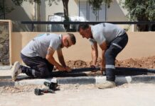 İskele’de su hatlarını yenileme çalışmaları devam ediyor