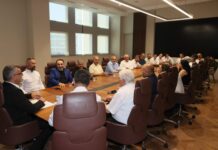 Cumhurbaşkanı Erhürman, sendika temsilcileri ile görüştü