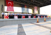 175 polis ve 25 itfaiye memuru yemin ederek göreve başladı