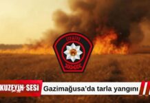 Gazimağusa’da tarla yangını: 30 dönüm buğday ve 40 balya zarar gördü
