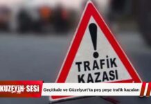 Geçitkale ve Güzelyurt’ta trafik kazaları: Bir kişi yaralandı, bir sürücü gözaltına alındı