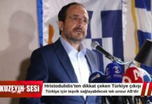 Hristodulidis: Türkiye çözümden fayda göreceğine inanırsa süreç ilerleyebilir