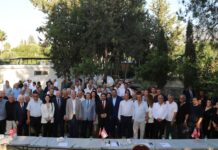 UBP Genel Başkanı Başbakan Üstel, Girne’de partililerle biraraya geldi