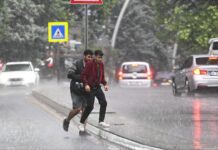 Ankara için gök gürültülü sağanak uyarısı