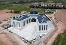 Bahçeli’nin hibe ettiği arsaya yapılan cemevinin ikinci etap çalışmaları tamamlandı