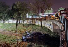 Navigasyon yanlış yolu gösterdi, dereye uçtu