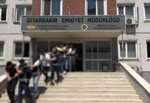 Diyarbakır’da silahlı suç örgütüne yönelik operasyonda 15 tutuklama