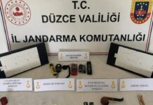 Düzce’de kaçakçılık ve uyuşturucu operasyonları: 10 gözaltı
