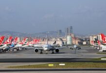 Türkiye’de 5 ayda 89 milyon kişi hava yolunu kullandı