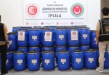 İpsala Gümrük Kapısında 4 ton uyuşturucu ele geçirildi