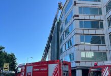 İstanbul’da 6 katlı binada yangın