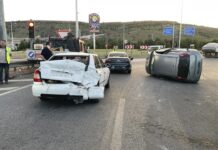 Kayseri’de zincirleme trafik kazası: 4 yaralı