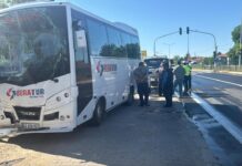 Kırşehir’de işçi servisleri çarpıştı: 42 yaralı