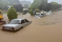 Kırşehir’de sağanak sele dönüştü
