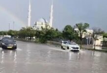 Edirne’de sağanak: Yollar göle döndü