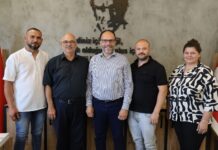 TAM Parti heyetinden İskele Belediye Başkanı Sadıkoğlu’na ziyaret