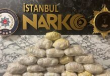 Otomobilde 21 kilo 600 gram eroin ele geçirildi