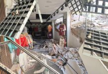 Güngören’de yıkım sırasında hasar gören 2 bina boşaltıldı