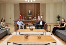 HAKSEN, Cumhurbaşkanı Erhürman’ı ziyaret etti: “Kamu Görevlileri Yasası bu haliyle onaylanmamalı”