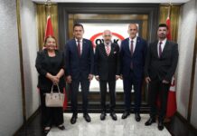 Bakan Oğuz, Ankara’da Emekli Korgeneral Aksakallı’yı ziyaret etti