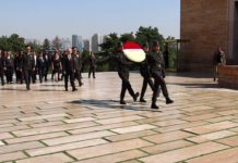 Ankara’da 20 Temmuz Barış ve Özgürlük Bayramı dolayısıyla tören düzenlendi