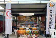 Güzelyurt’un simgesi portakal Gaziantep’te tanıtılıyor