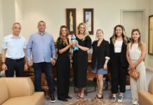 Meritta Heyeti, Nilden Bektaş Erhürman’ı ziyaret etti