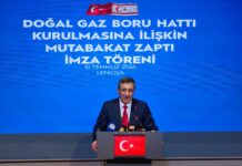 Yılmaz: KKTC’ye doğalgaz ulaştıracak tarihi proje için ilk adım atıldı