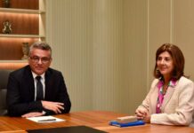 Erhürman, Holguín ile bir araya geldi