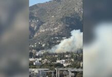 Bellapais’te sabah saatlerinde çıkan yangın söndürüldü