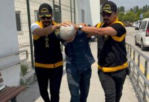 25 yıllık cezası bulunan firarinin çarşı gezintisi yarım kaldı
