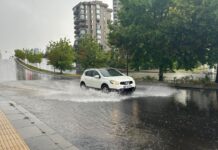Başkentte sağanak etkili oldu