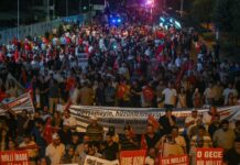 Ankara’da 15 Temmuz dolayısıyla kortej düzenlendi