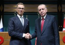 Cumhurbaşkanı Erdoğan, Finlandiya Cumhurbaşkanı Stubb ile bir araya geldi