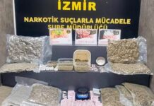 Zehir tacirlerine dağıtılacak uyuşturucular ele geçirildi