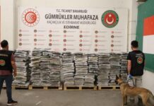 Kapıkule’de 1,2 ton uyuşturucu ele geçirildi