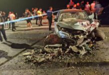 Hakkari’de iki otomobilin çarpıştığı kazada 7 kişi yaralandı