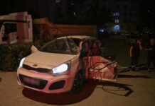 Ümraniye’de hafriyat kamyonu ile otomobil çarpıştı: 1’i ağır, 4 yaralı