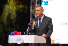 Uluçay, Gaziantep’te Gazimağusa’nın tanıtıldığı festivale katıldı