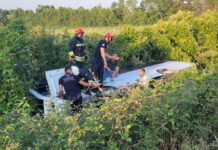 Samsun’da halk otobüsü devrildi: 15 yaralı